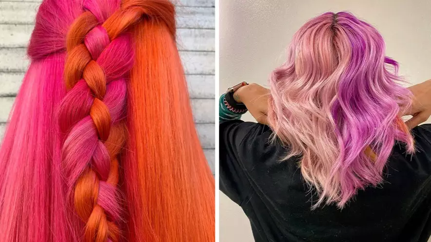 Two-Tone Hair Is Perfect For Indecisive Types Who Can't Make Up Their Minds