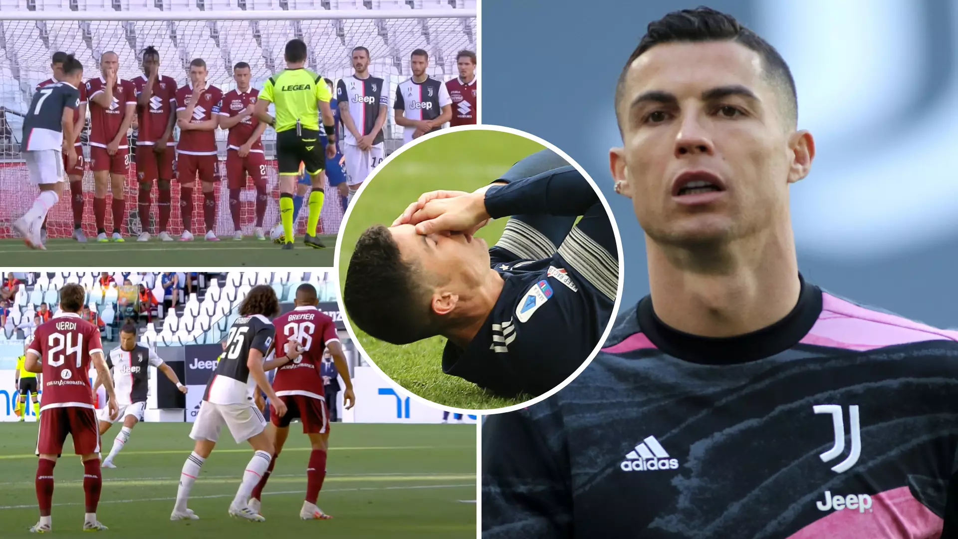 Cristiano Ronaldo's One Goal In 72 Free-Kick Record For Juventus Is Down To 'Bad Luck'