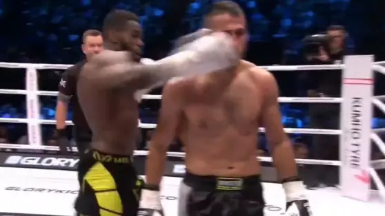WATCH: One Of The Most Shocking Moments In Kickboxing History Happened Last Night 