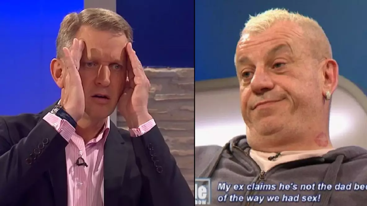 Jeremy Kyle Guest Says Kid Can't be His Because Woman Went On Top
