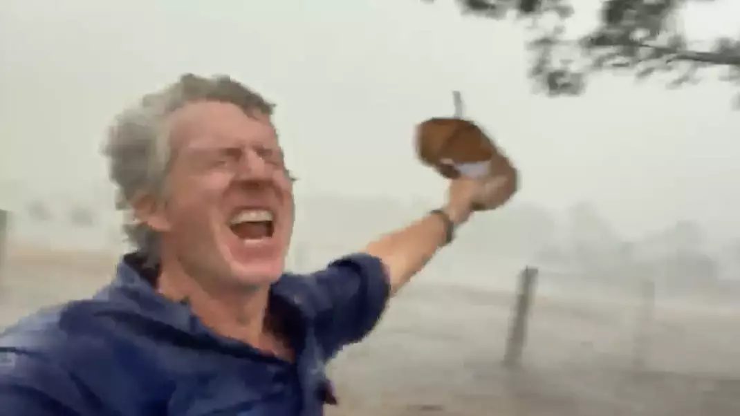 Farmers Are Jumping For Joy After Rain Finally Reaches Rural Australia