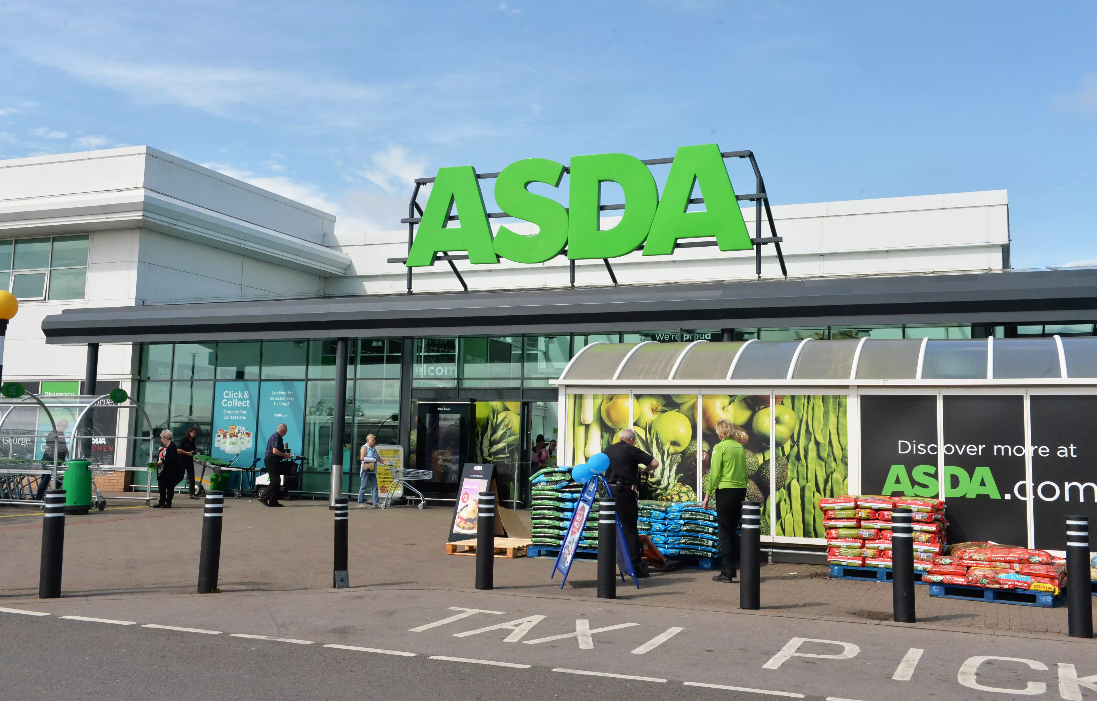The ASDA store he was banned from.