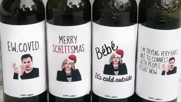 You Can Now Get Schitt's Creek And Friends Themed Wine Bottles