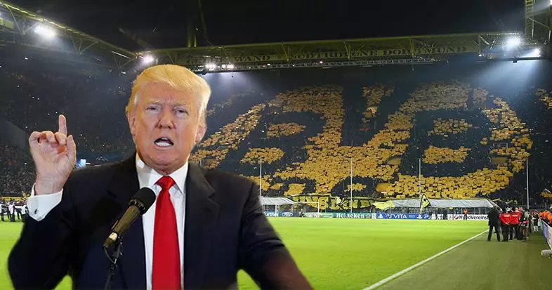 Borussia Dortmund Have Absolutely No Time For Donald Trump's Wall