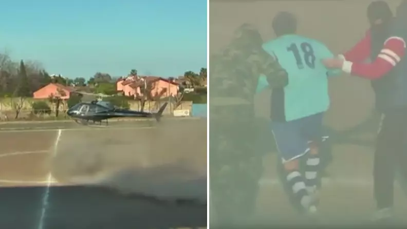 Italian Footballer's 'Fitting' Retirement Saw Him Get 'Kidnapped' Mid-Match
