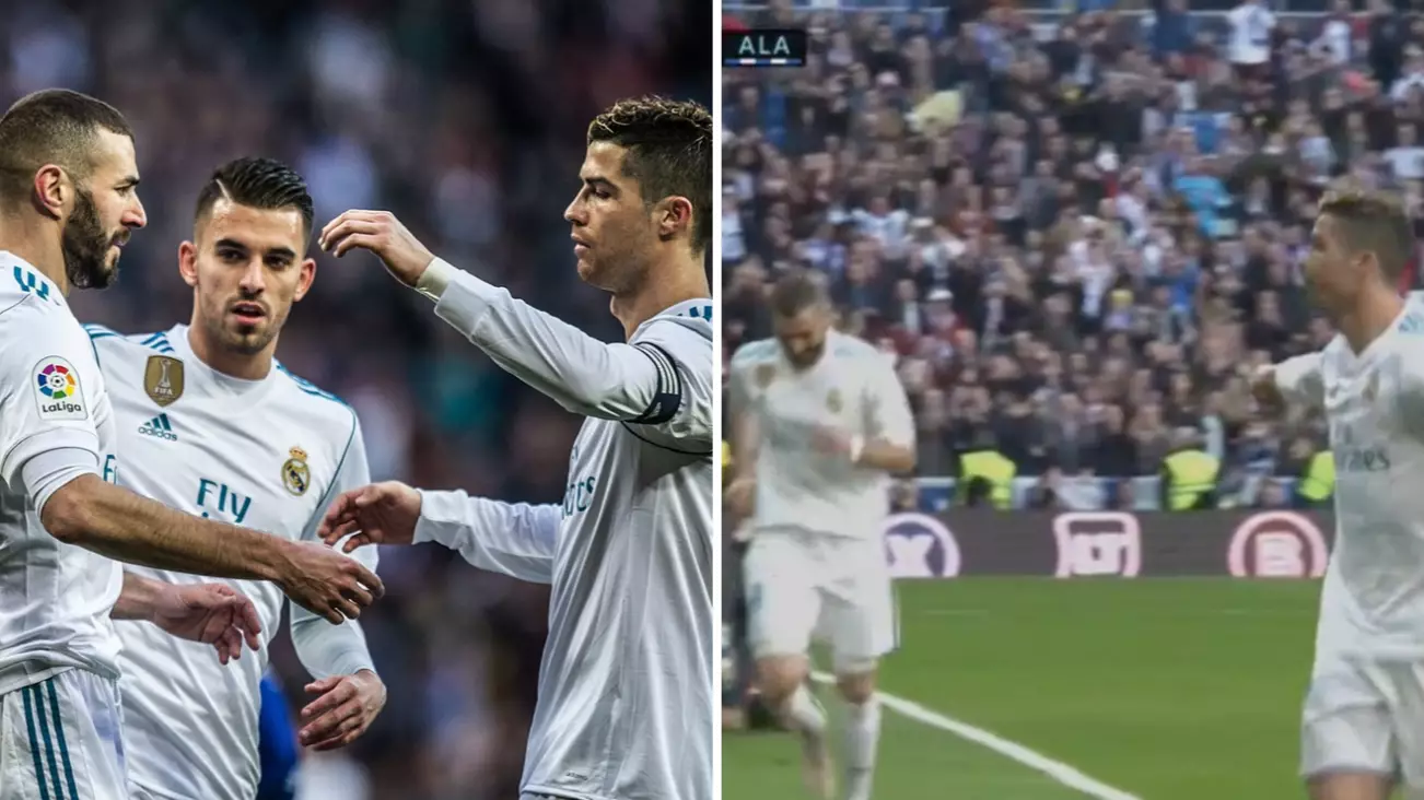 Everybody Is Talking About What Cristiano Ronaldo Did For Karim Benzema Against Alaves