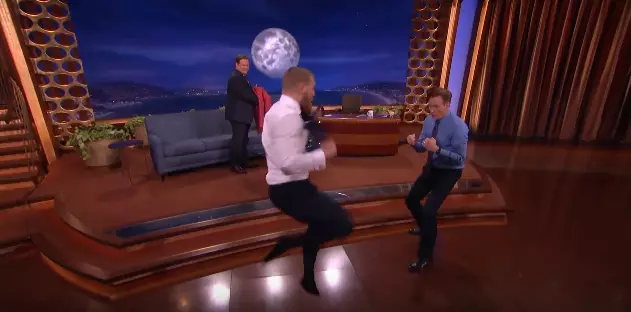 Conor McGregor Shows The Move He Plans To Knock Nate Diaz Out With