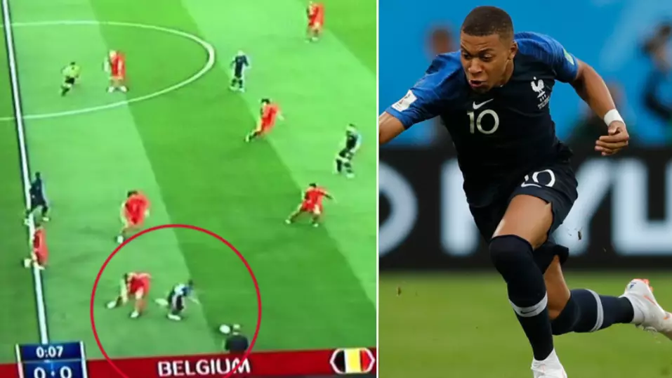 Kylian Mbappé Obliterates The France Defence Almost Right From Kick-Off