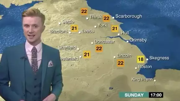 BBC Weatherman's Forecast Goes Viral For All The Right Reasons