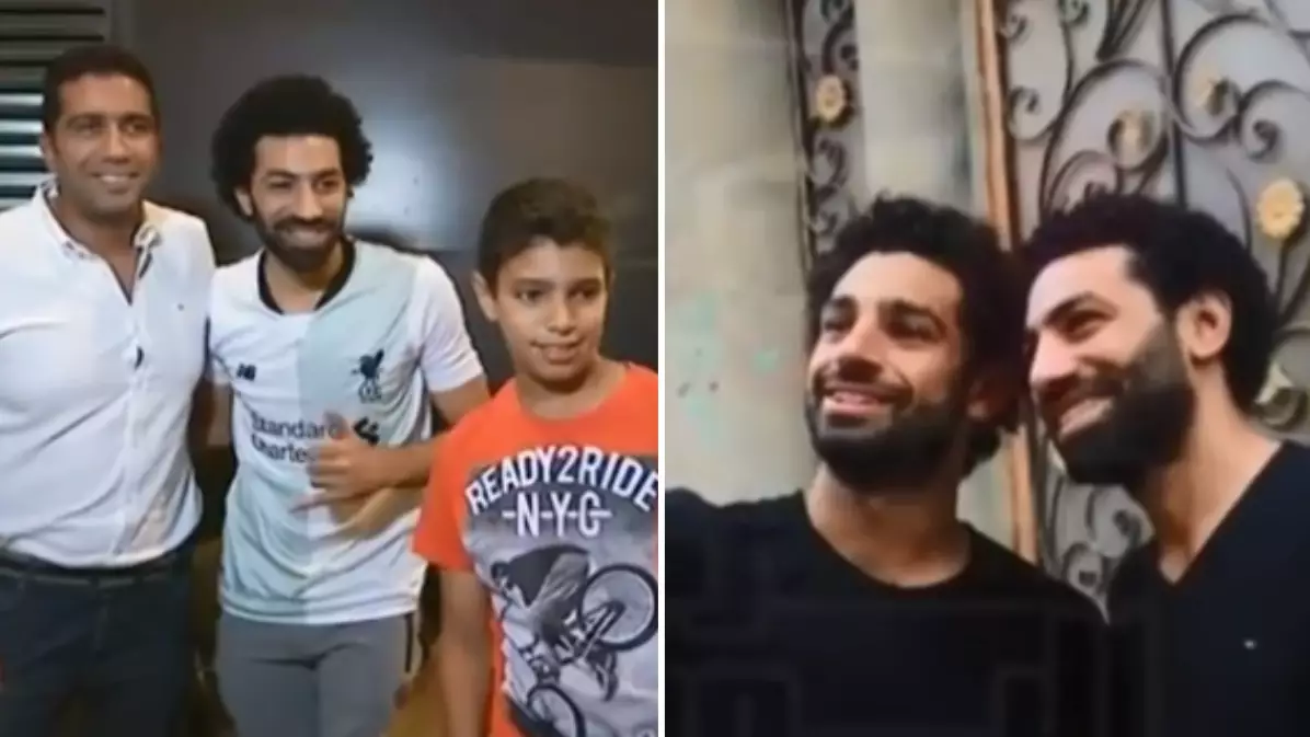 Mo Salah Has His Own Lookalike Back In Egypt And He's A Spitting Image