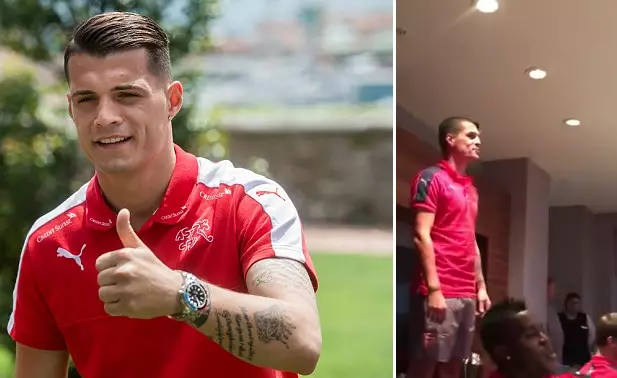 WATCH: Granit Xhaka’s Arsenal Initiation Song Is Truly Awful