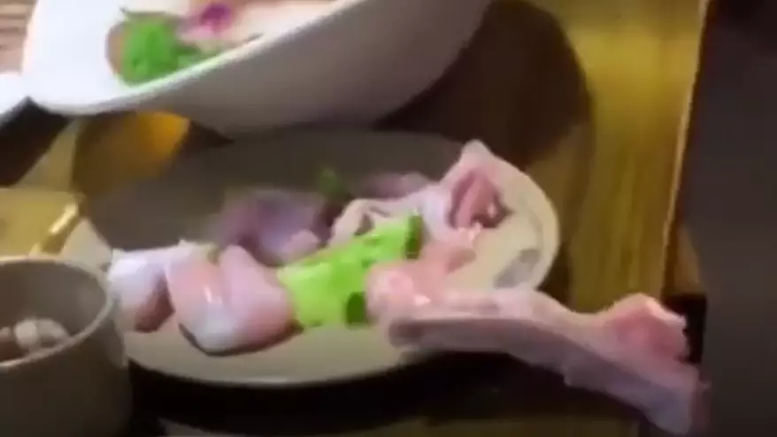 Weird Video Shows Meat 'Crawl' Away From Plate 