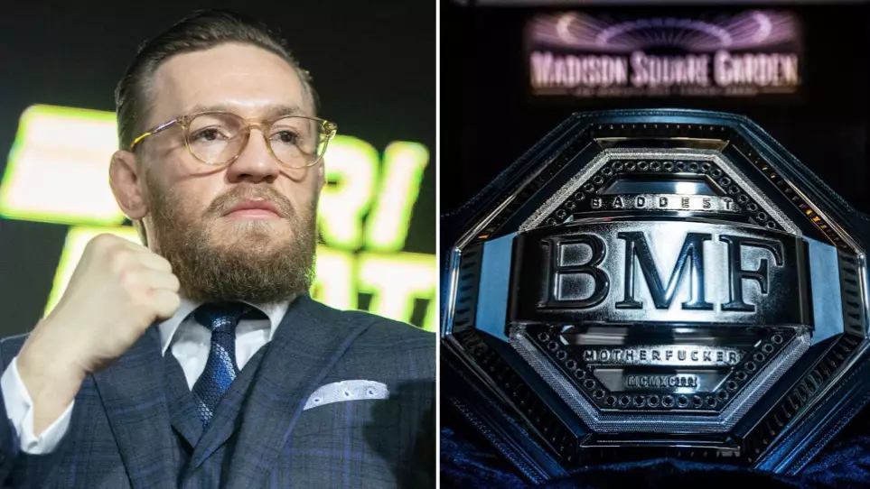 Conor McGregor Reacts To BMF Title Reveal Ahead Of UFC 244 Blockbuster Clash