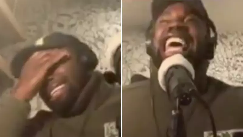 Micah Richards Erupts In Trademark Laughter Fit Over Presenter's Pronunciation Of French Team