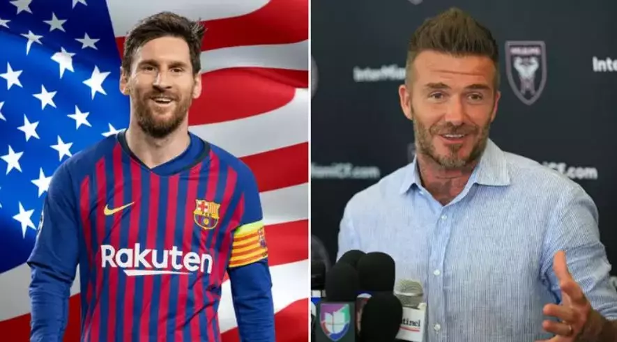 David Beckham Reportedly Steps Up Miami's Bid To Sign Lionel Messi By Sending Fixer For Talks