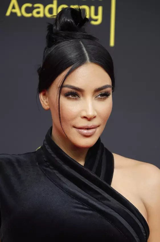 Kim Kardashian at the 2019 Emmy Creative Arts Awards.