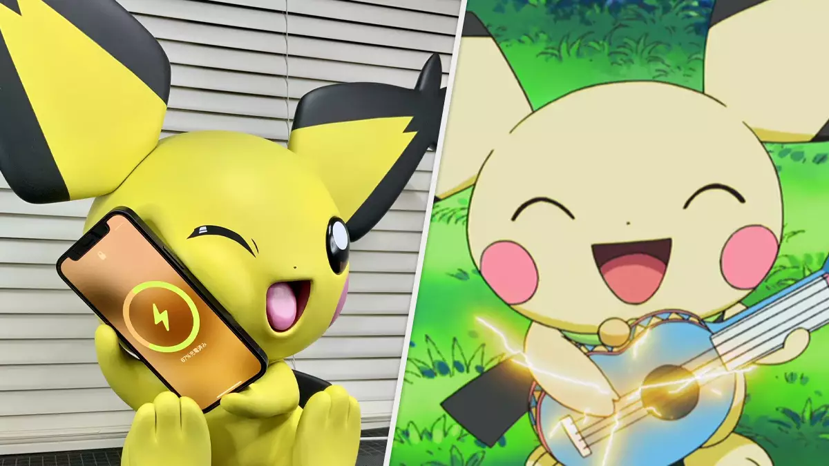 This Pichu Figurine Will Charge Your Phone With Its Cheek