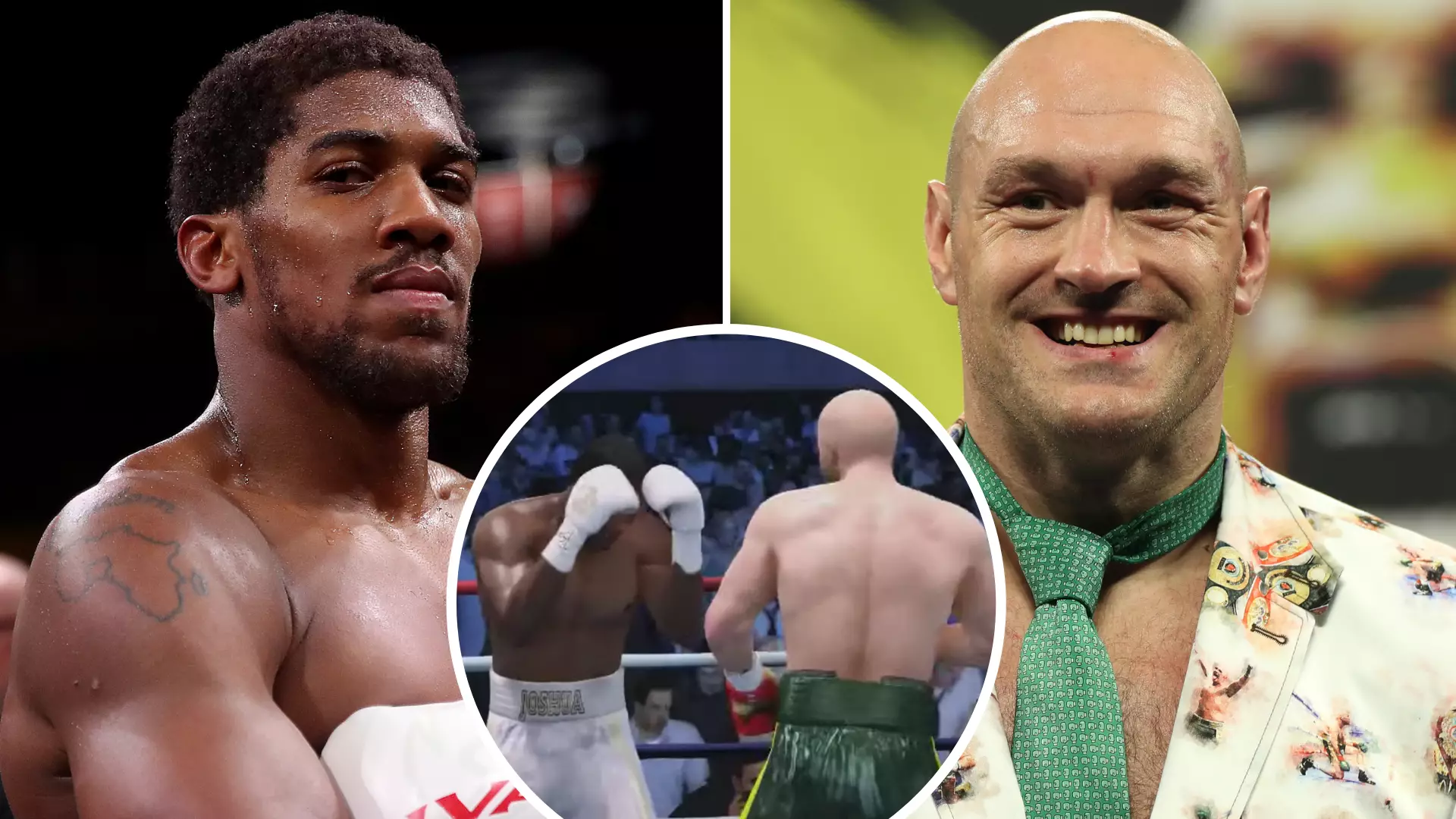 Tyson Fury Vs Anthony Joshua Mega-Fight Simulated, Only One Fighter Gets Knocked Down