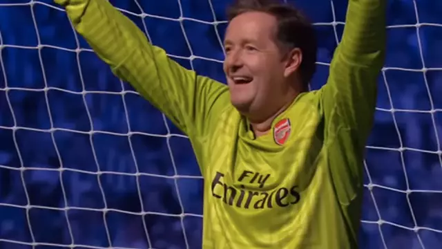 Piers Morgan Clearly Wasn't Enjoying Arsenal Versus Manchester City