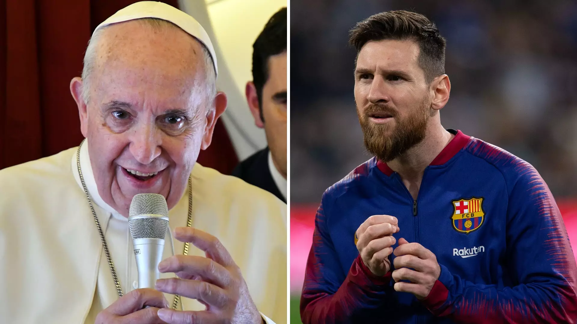Journalist Asks Pope Francis If Lionel Messi Is God