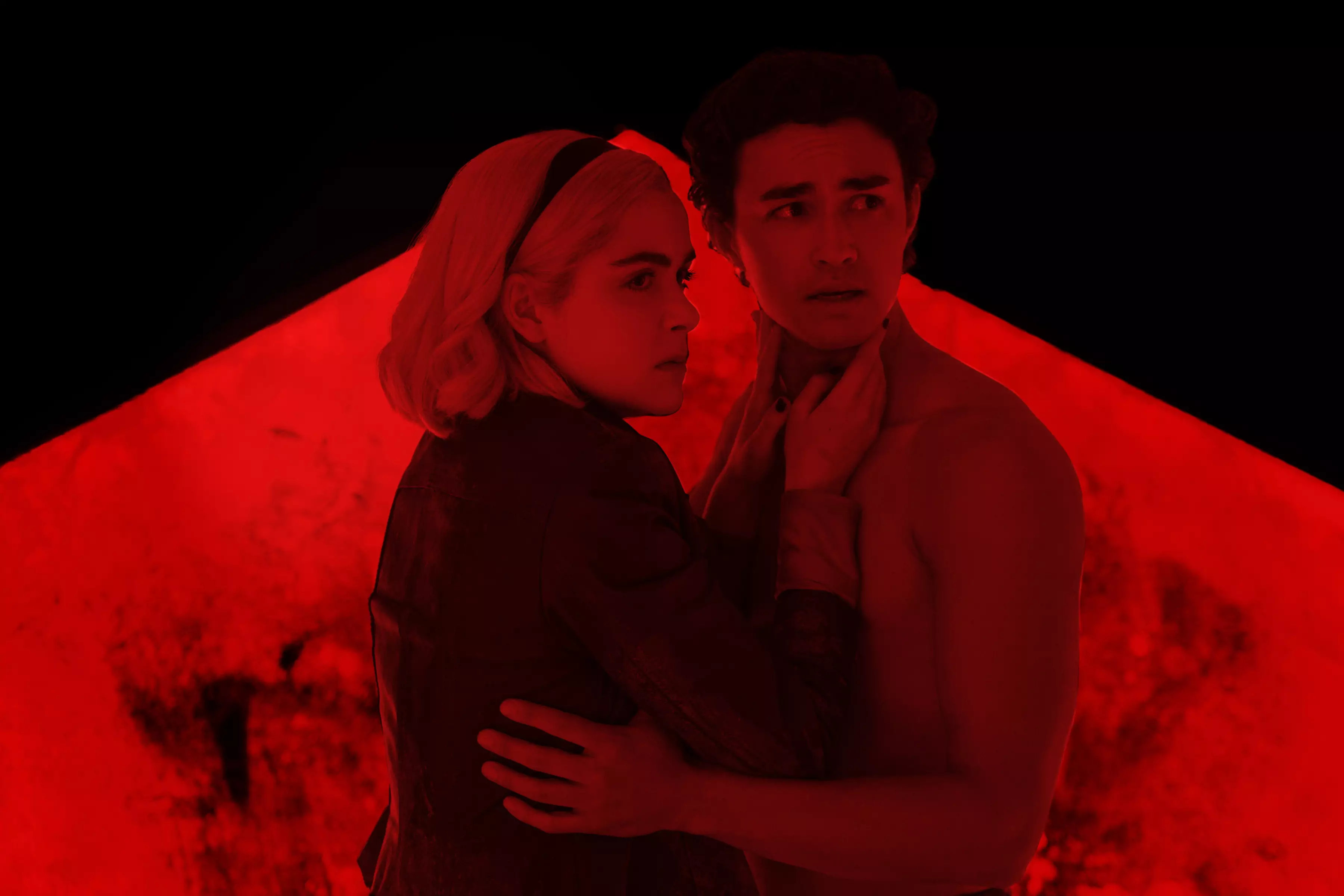 Will Sabrina and Nick ever make it work? We're rooting for bad boy Caliban to be honest (