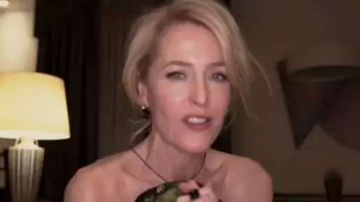 People Confused By Gillian Anderson's Accent As She Accepts Award