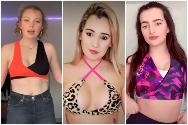 The women of TikTok are trying the trend (