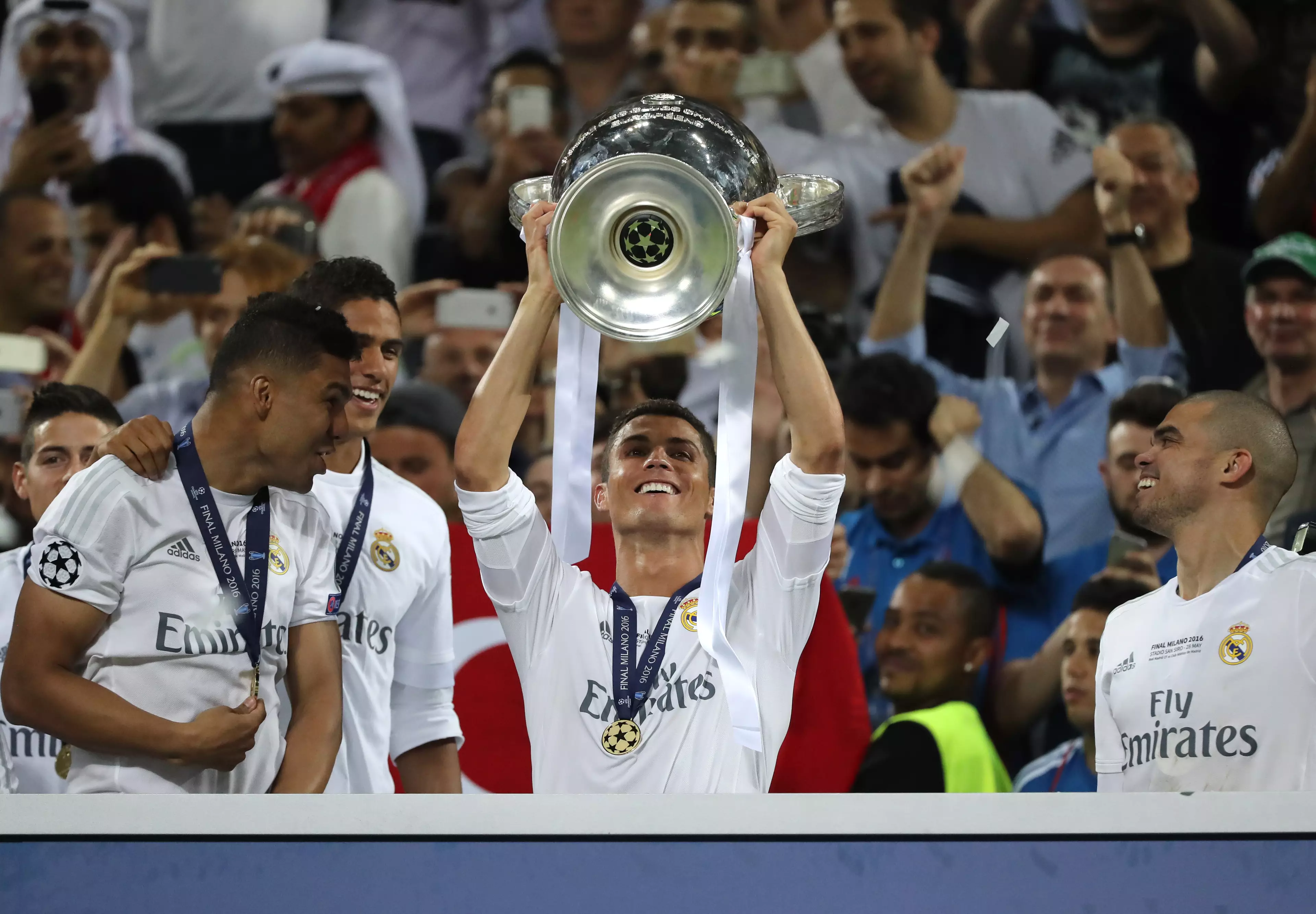 Ronaldo has won virtually everything there is to win in the game. Image: PA Images