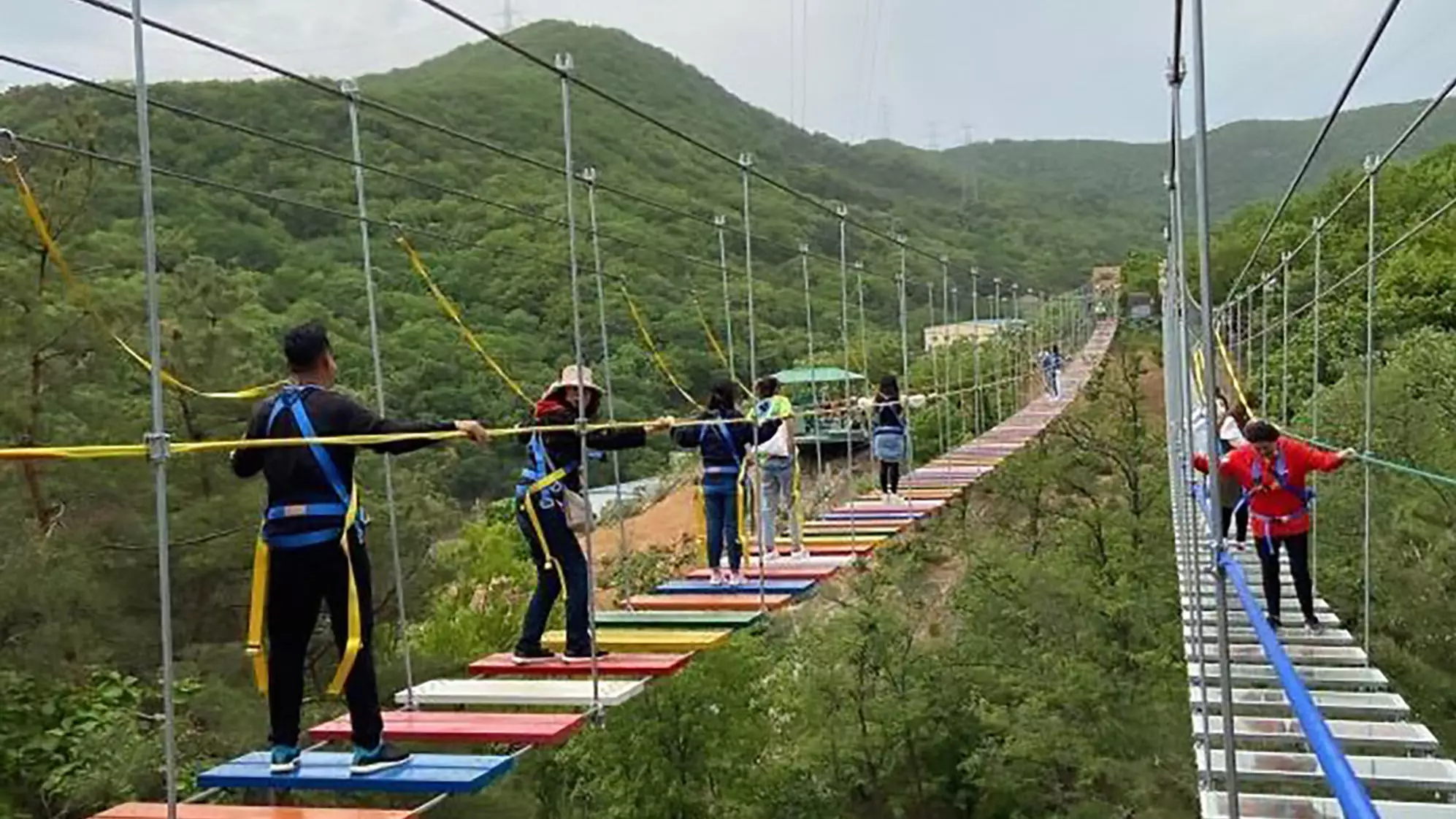11-Year-Old Girl Falls 60 Metres From Suspension Bridge At Chinese Tourist Park