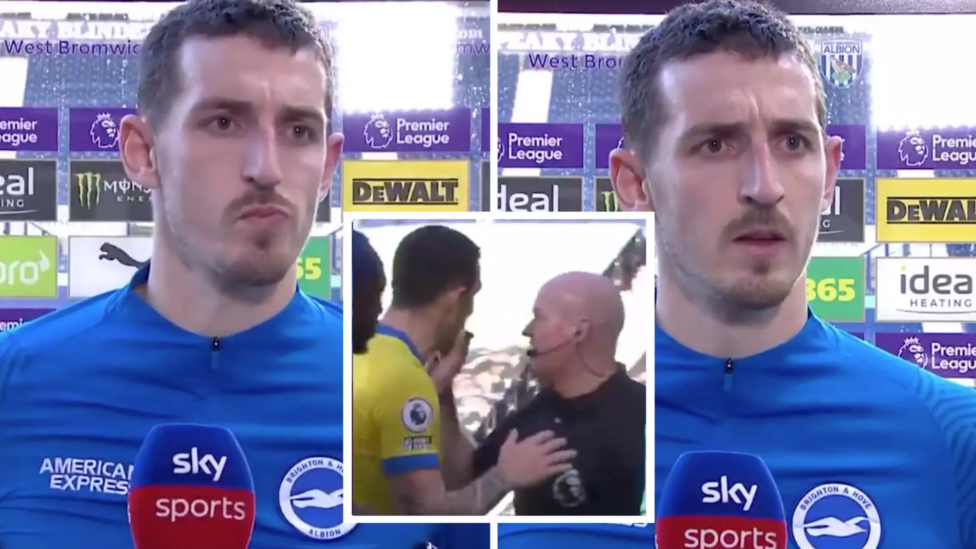 Lewis Dunk Gives Brutal Interview After Lee Mason Controversially Disallowed His Goal Against West Brom