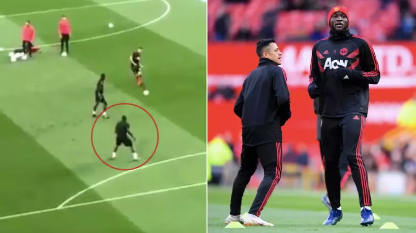 The Incident Involving Romelu Lukaku In Pre-Match Warm Up Is Just Typical 