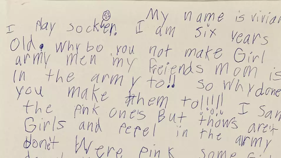 A Six-Year-Old Girl's Letter To A Toy Company Instigated The Creation Of 'Plastic Army Women'