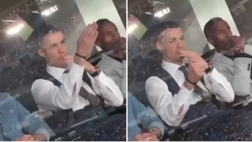 Cristiano Ronaldo Tells Fan To Stop Filming Him And Watch El Clasico