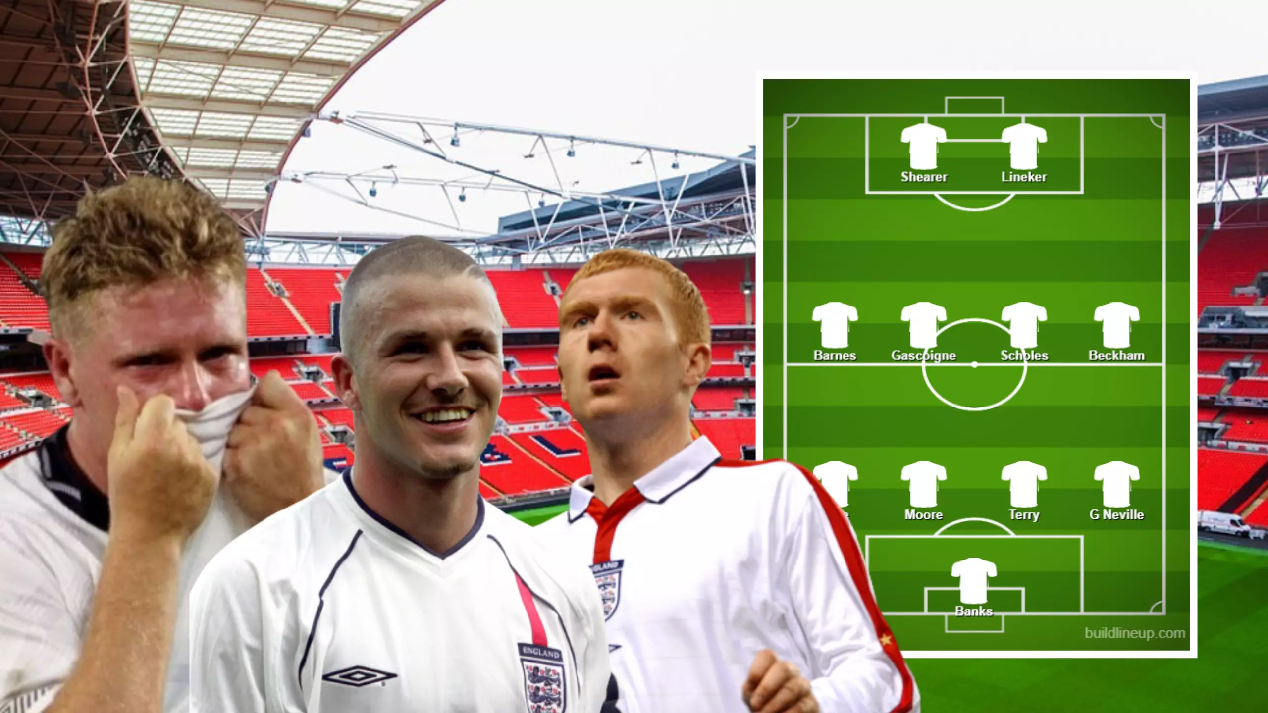 Fans Have Voted For England's All-Time Greatest XI And The Results Are Controversial