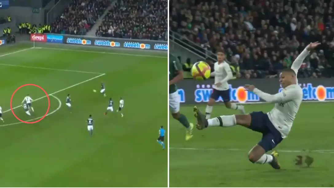 Di Maria, Alves And Mbappe Combine Perfectly To Score Stunning Paris Saint-Germain Goal