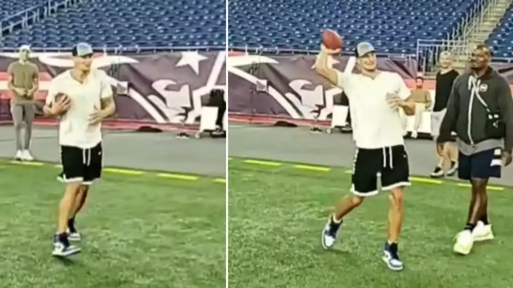 Willie McGinest Teases Rob Gronkowski Comeback With Video Of Him Playing At Patriots' Stadium