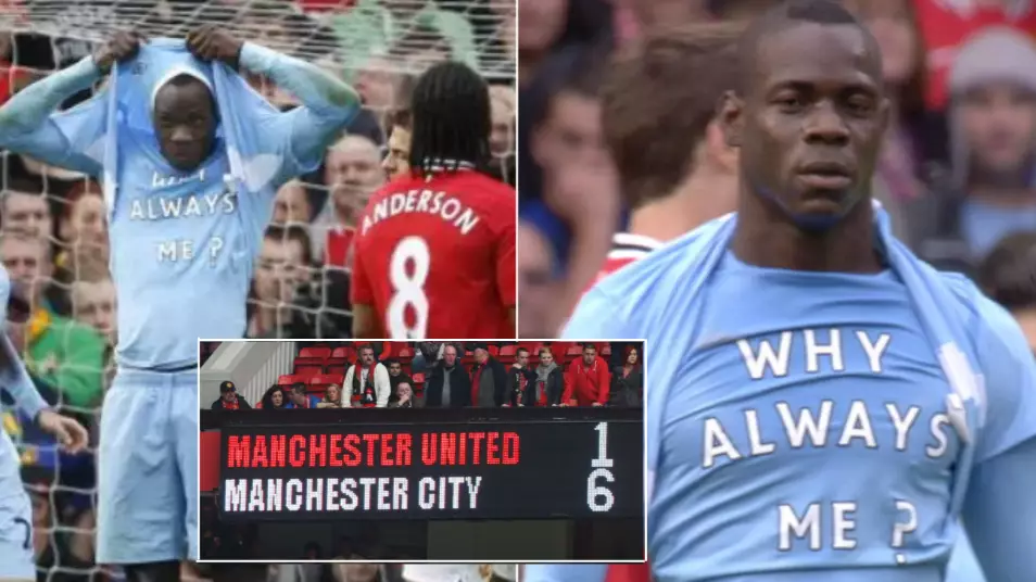 On This Day In 2011: Mario Balotelli's 'Why Always Me' Shirt Was Born 
