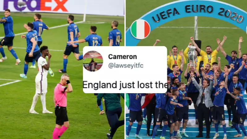 Fan Predicted England Would Lose Euro 2020 Final To Italy On Penalties Eight Years Ago