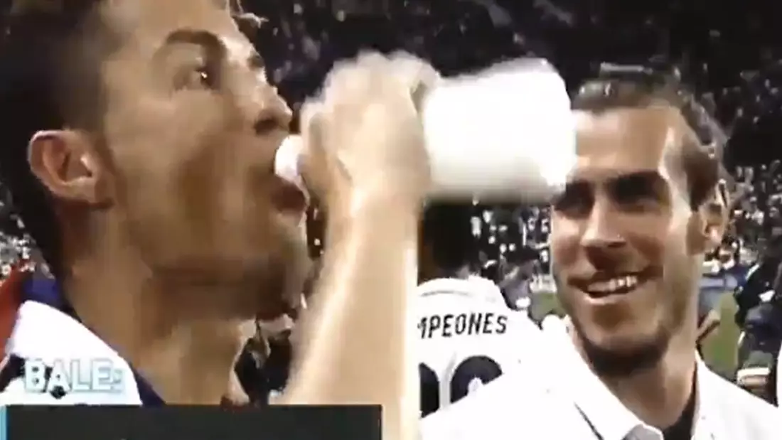 WATCH: Cristiano Ronaldo's Priceless Reaction After Finding Out He Couldn't Lift Trophy 