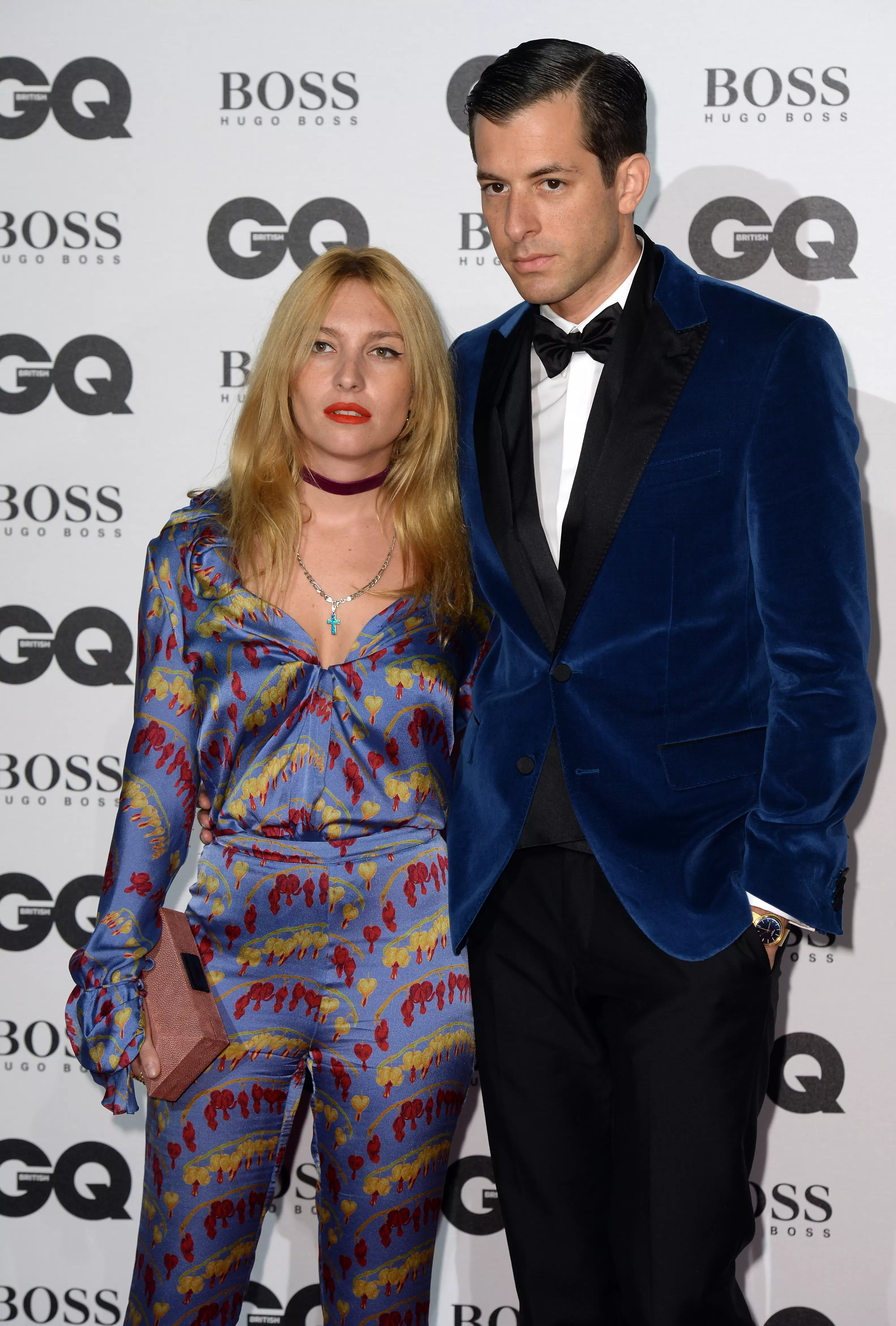 Mark pictured with his ex-wife Joséphine De La Baume in 2016.