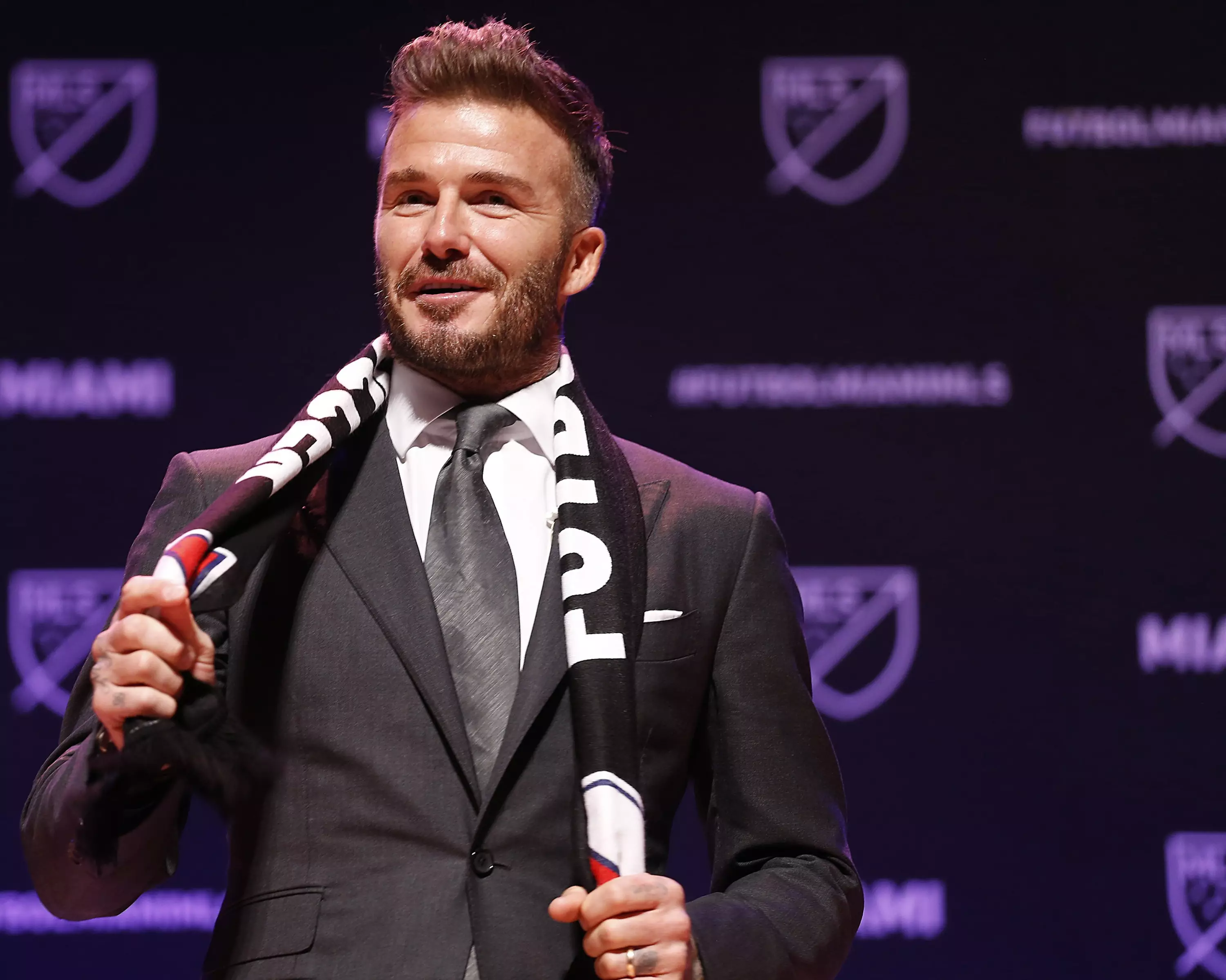 Becks' team will join MLS next year. Image: PA Images