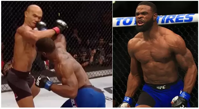 KO Of The Day: Tyron Woodley Starches Robbie Lawler