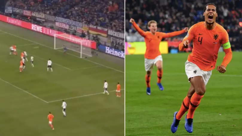 Virgil Van Dijk Scores 90th Minute Volley To Send Holland Through To Nations League Finals