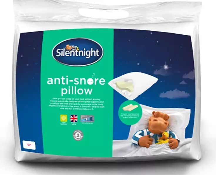 The anti-snore pillow is getting rave reviews.