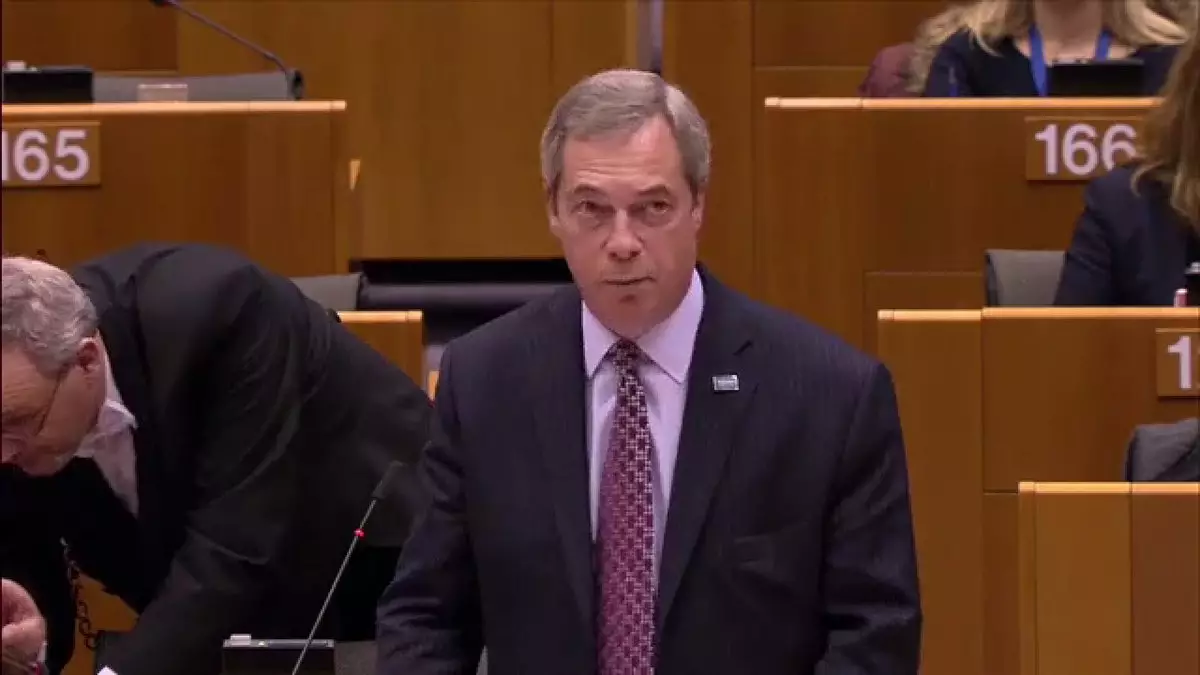 Nigel Farage Subject To Epic Troll In European Parliament 