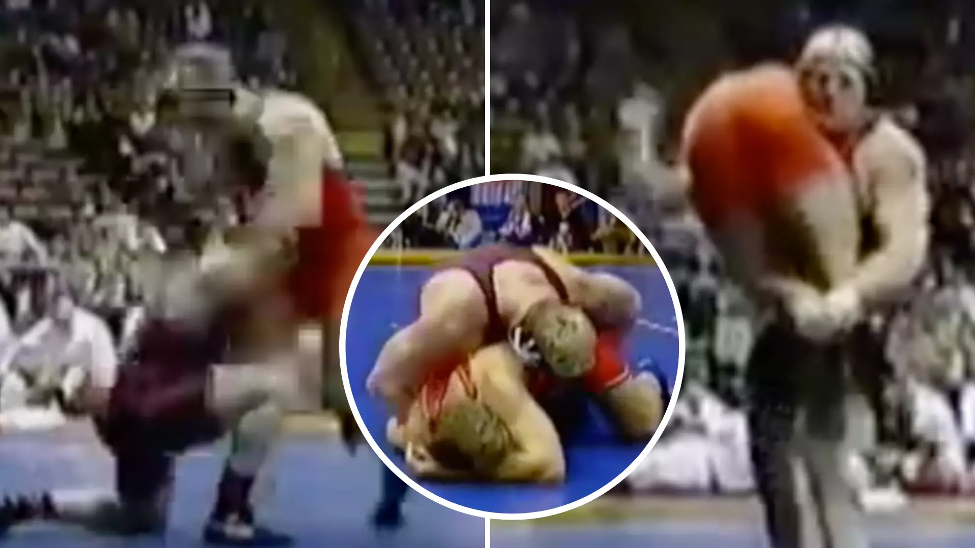 When Brock Lesnar Ruthlessly Destroyed His Opponent In A College Wrestling Match