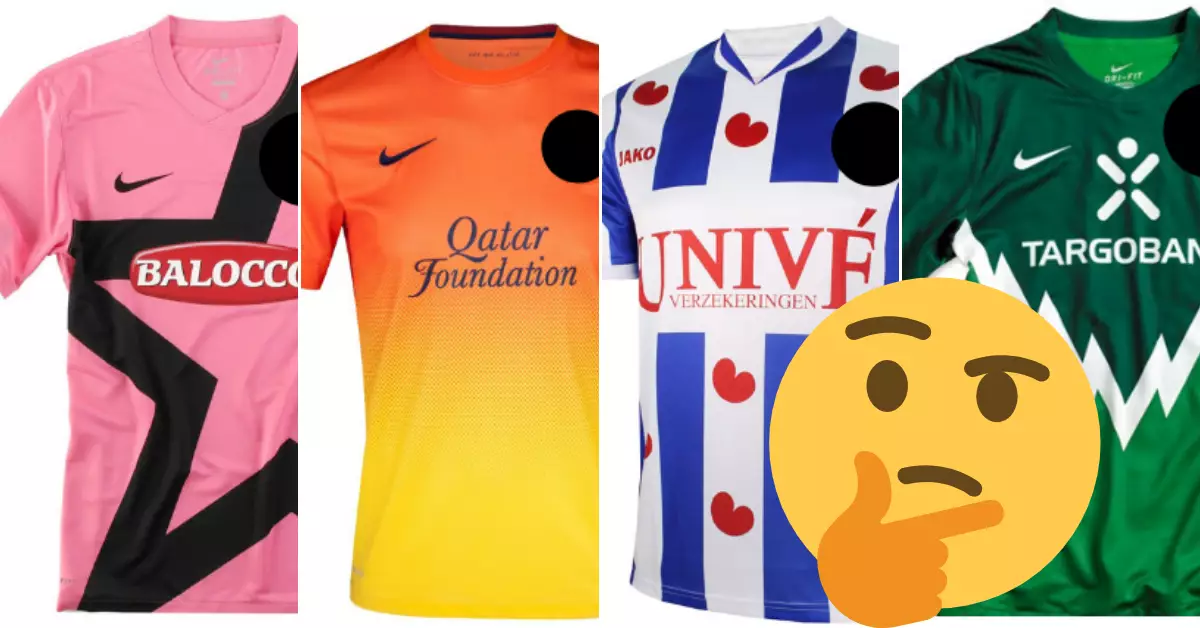 QUIZ: Can You Name These 20 European Clubs By Their Unusual Kits?