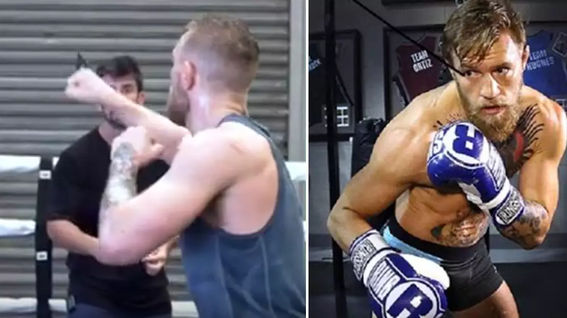 WATCH: Conor McGregor's Unusual Training Drills Ahead Of Mayweather Fight