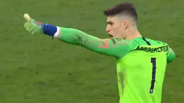 Kepa Arrizabalaga Refuses To Be Subbed During The League Cup Final
