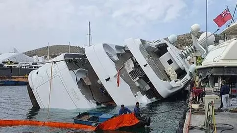 A Saudi Prince's £65m Yacht Capsized On Its Way To Be Repaired